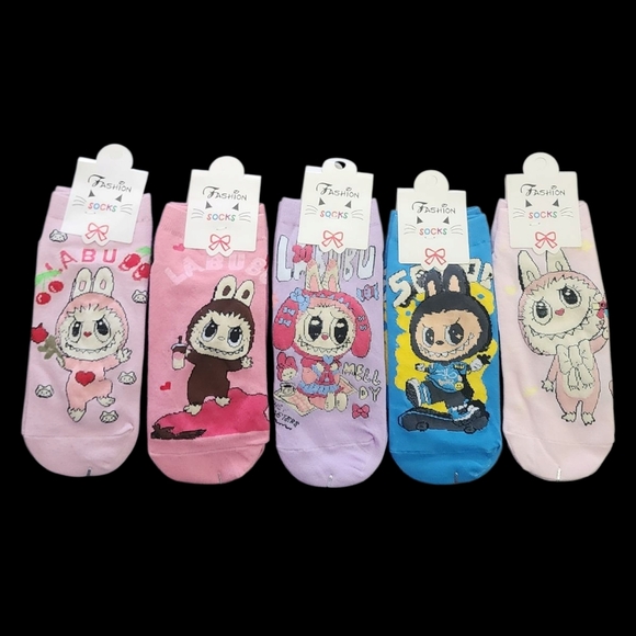 Accessories - Labubu Fashion Socks Pick 2 Pairs